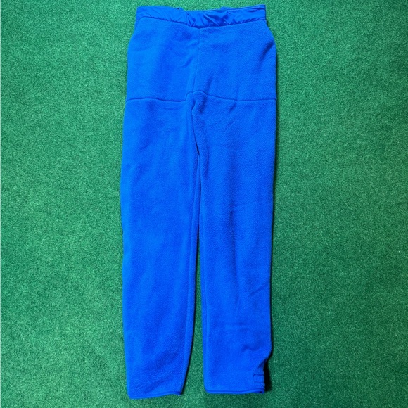 Vintage 90s Bean Blue Fleece Ski Snow Men Large Adjustable